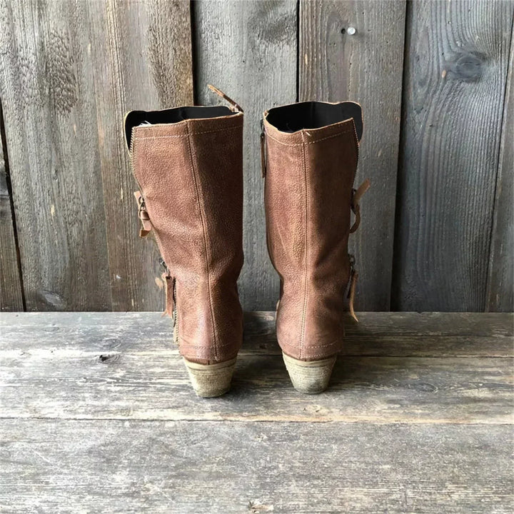 Susan | Leather Fall Boots
