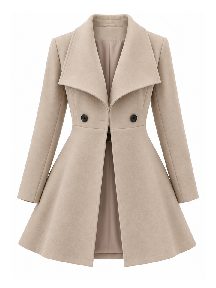 Lynn | Women's Elegant Slim Fit Lapel Coat