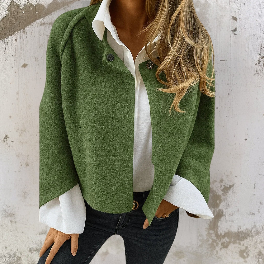 Judith | Elegant Warm Cropped Jacket