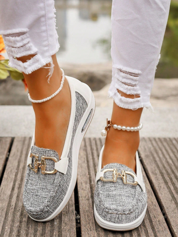 Christine | Chic Buckle Loafers