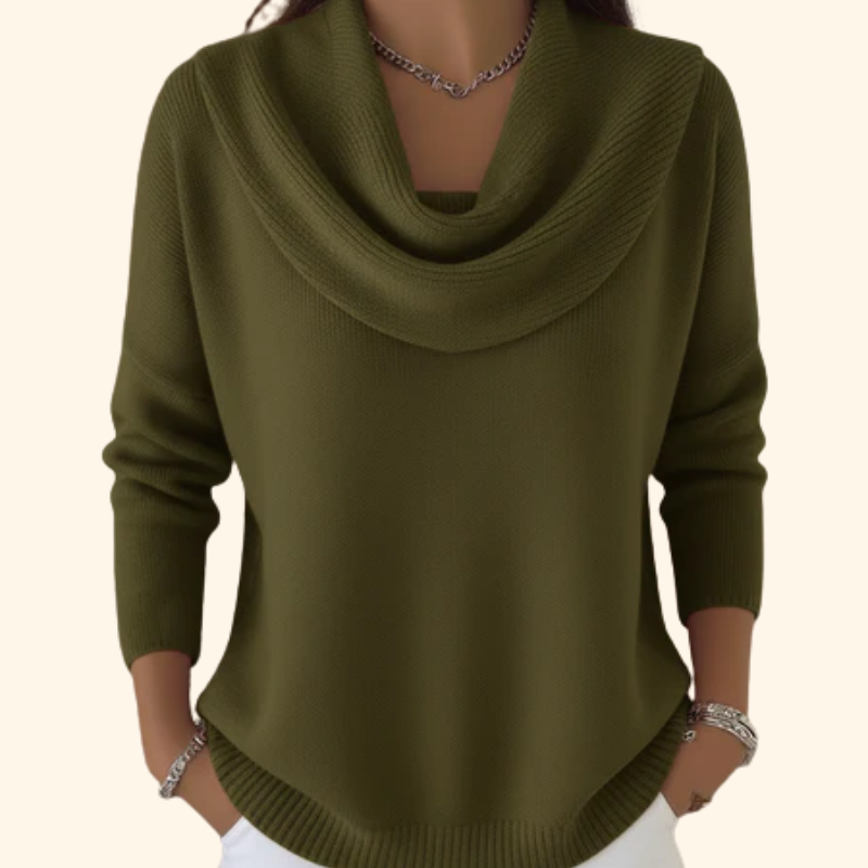 Ann | Cowl Neck Sweater