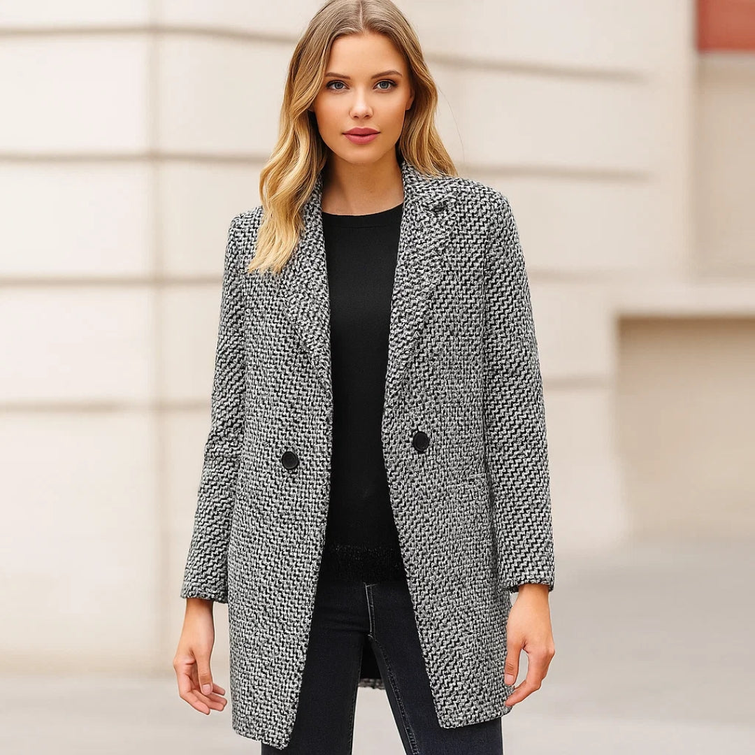 Colleen | Long Wool Coat