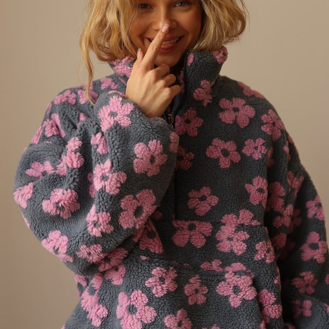 Gail | Bloom Fleece Pullover