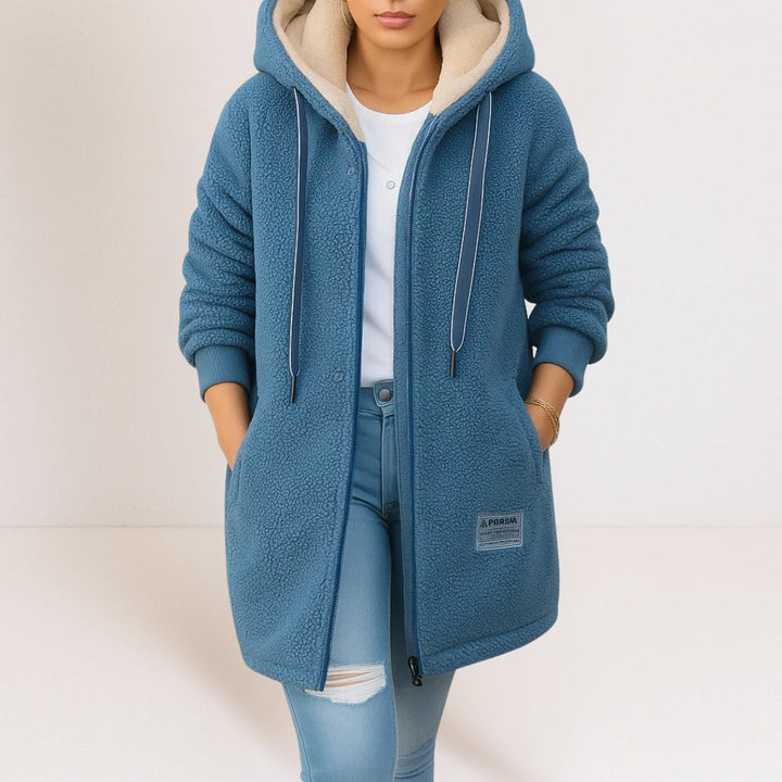 Nicole | Hooded Fleece Jacket