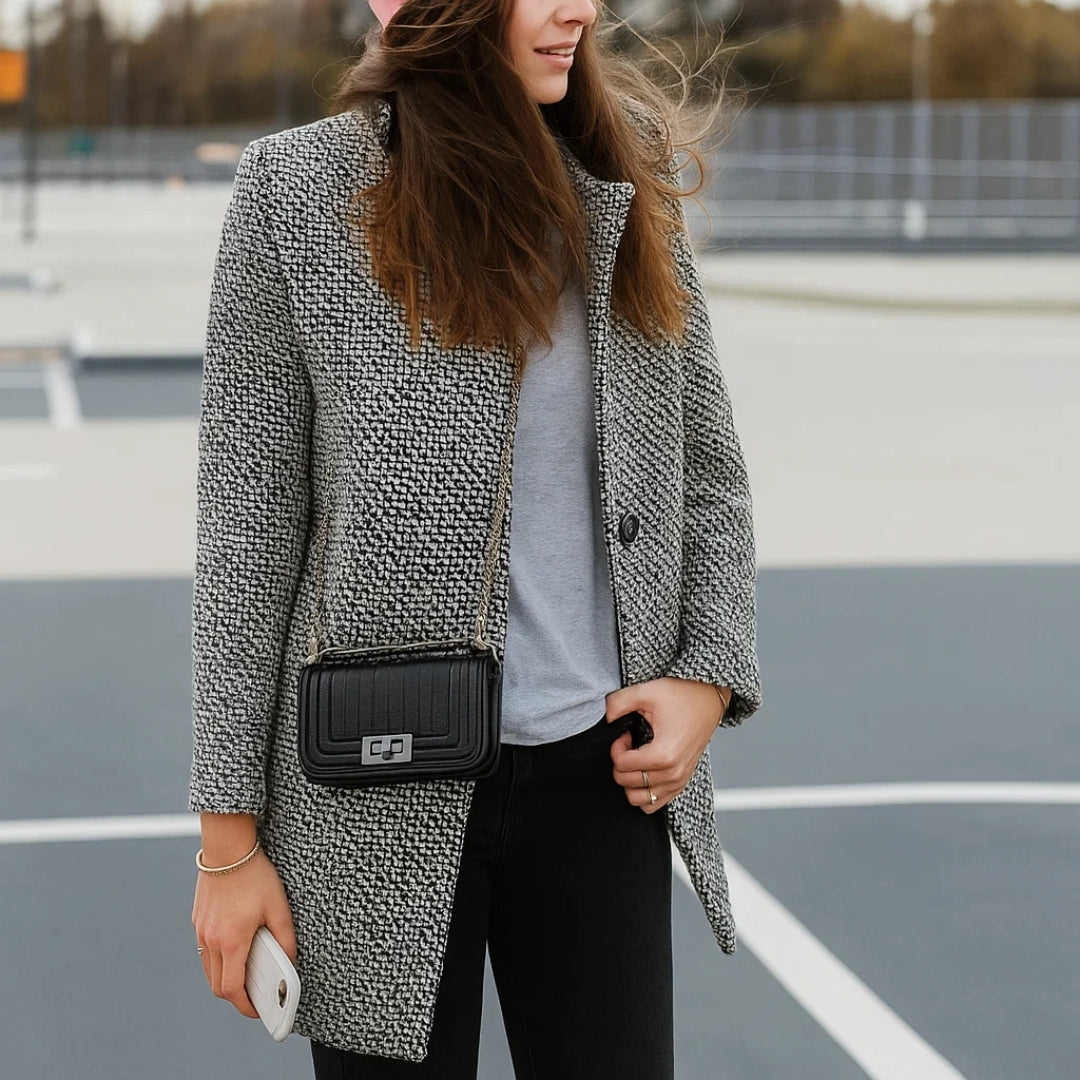 Colleen | Long Wool Coat