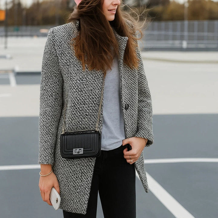 Colleen | Long Wool Coat
