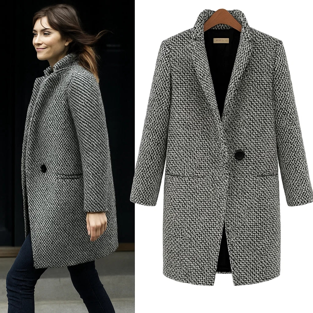 Colleen | Long Wool Coat