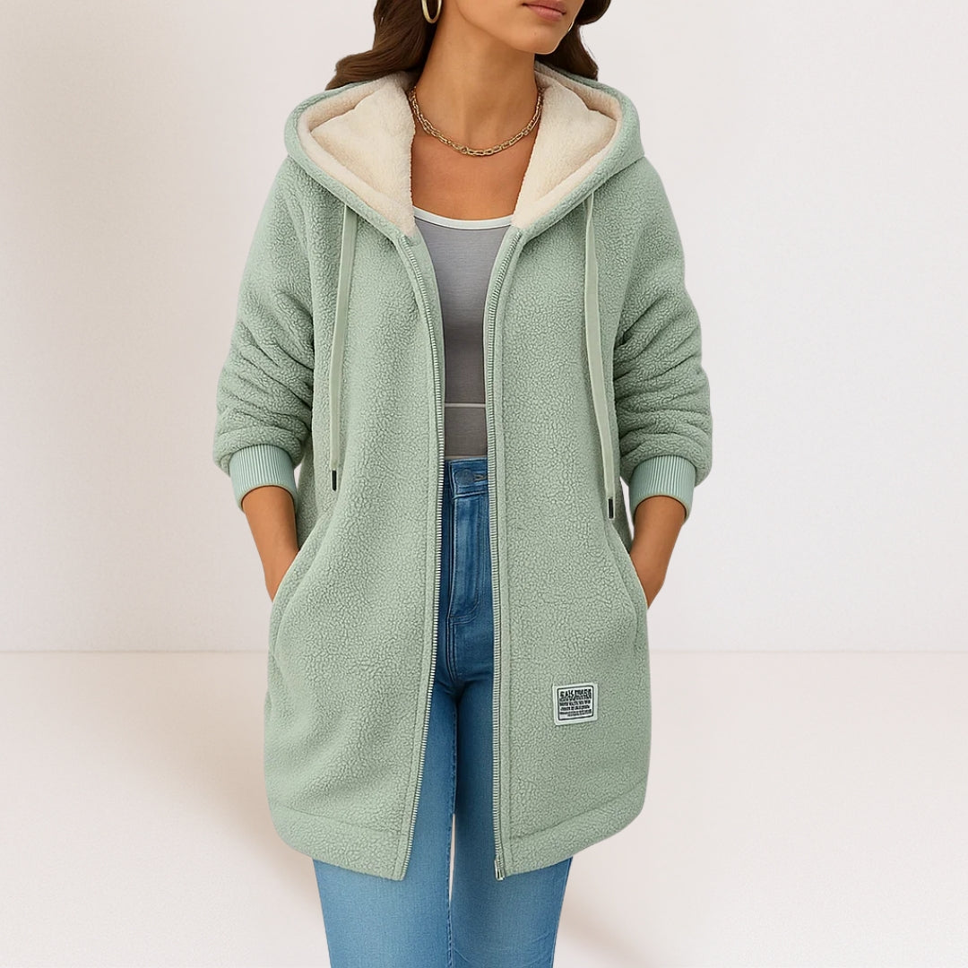 Nicole | Hooded Fleece Jacket