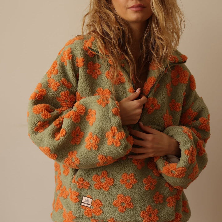 Gail | Bloom Fleece Pullover