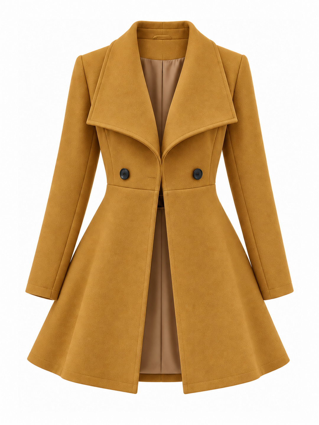 Lynn | Women's Elegant Slim Fit Lapel Coat