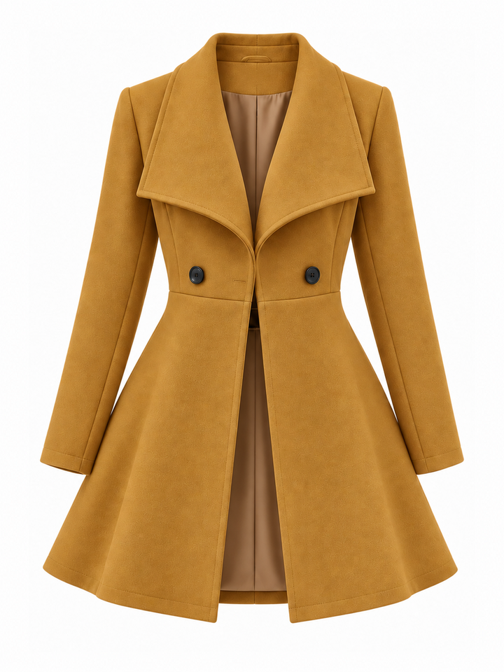 Lynn | Women's Elegant Slim Fit Lapel Coat