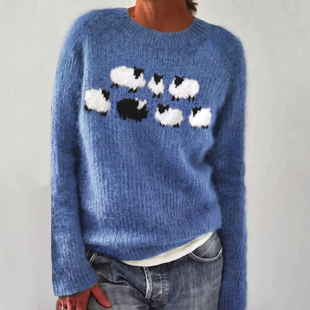 Sandra | Comfortable Cute Sheep Sweater