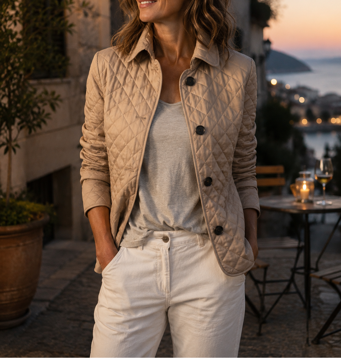 Lois | Lightweight Quilted Jacket