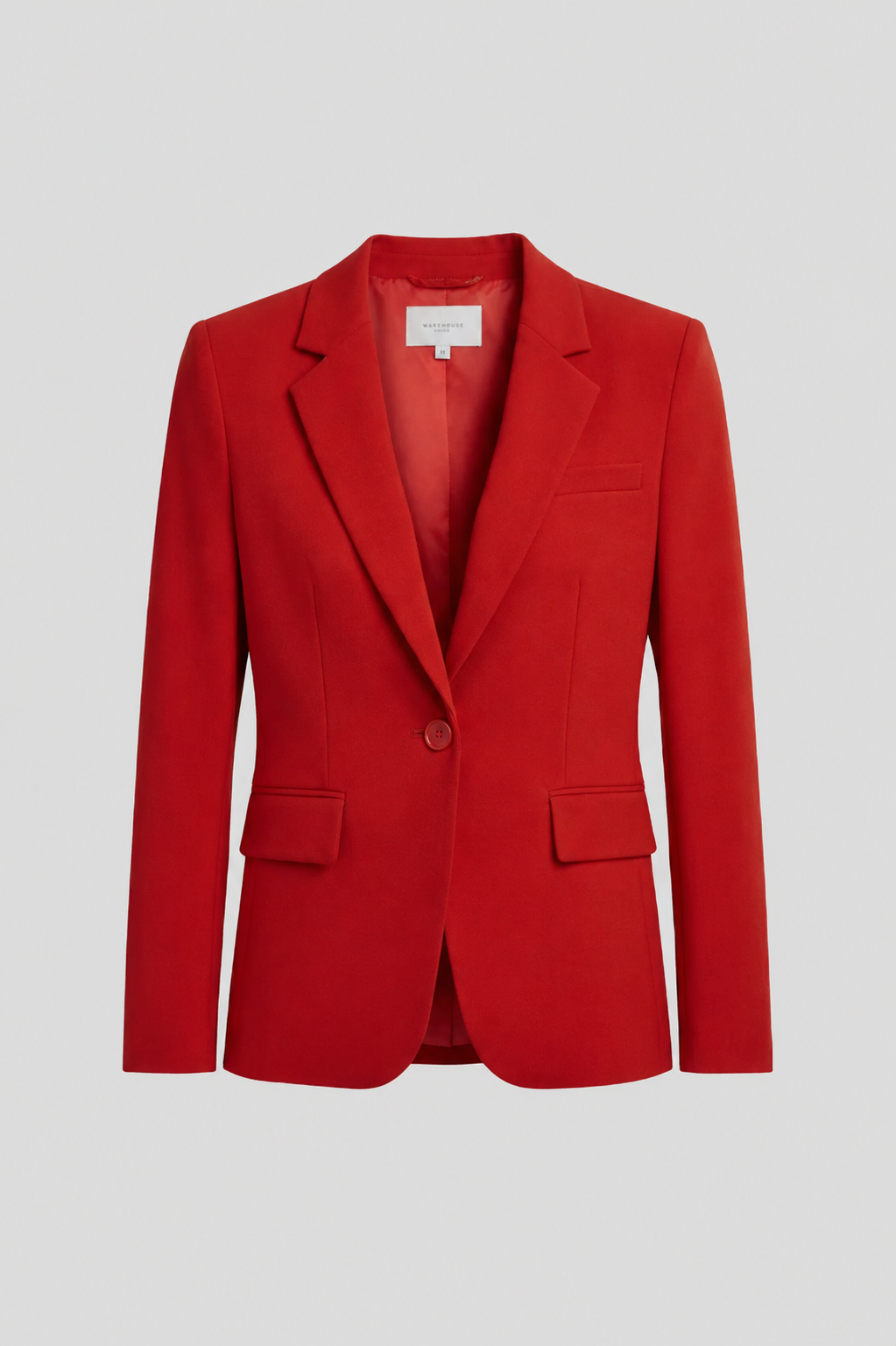 Francesca | Women's Single Button Notched Lapel Blazer