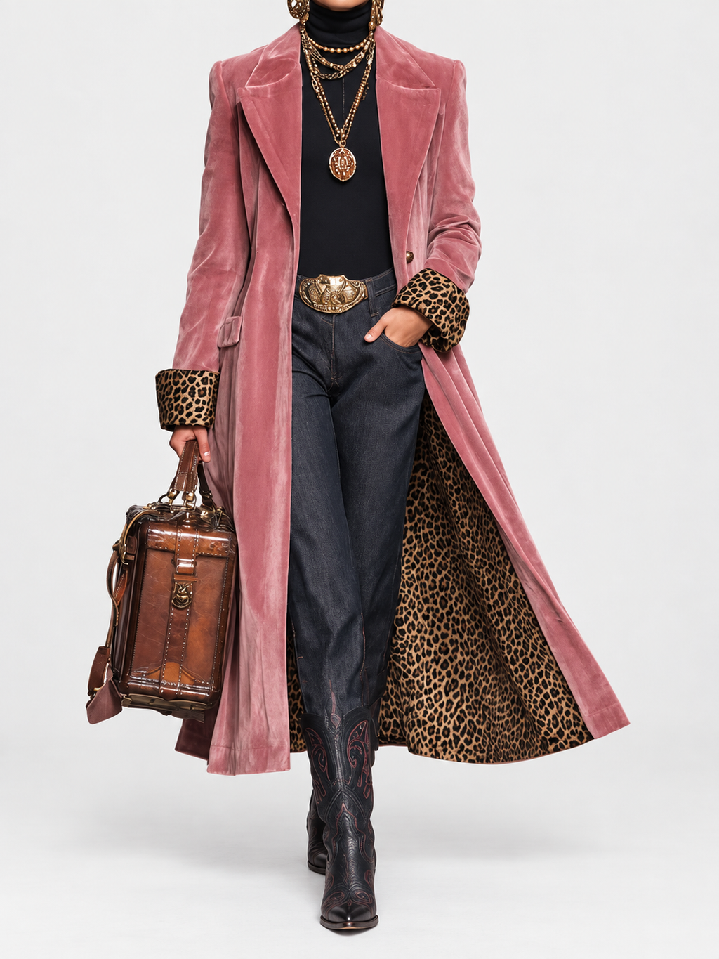 Barbara | Elegant Long Tailored Coat