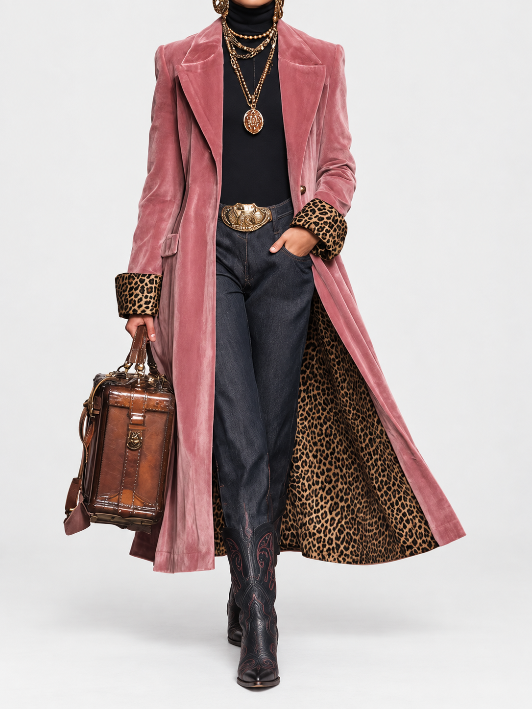 Barbara | Elegant Long Tailored Coat