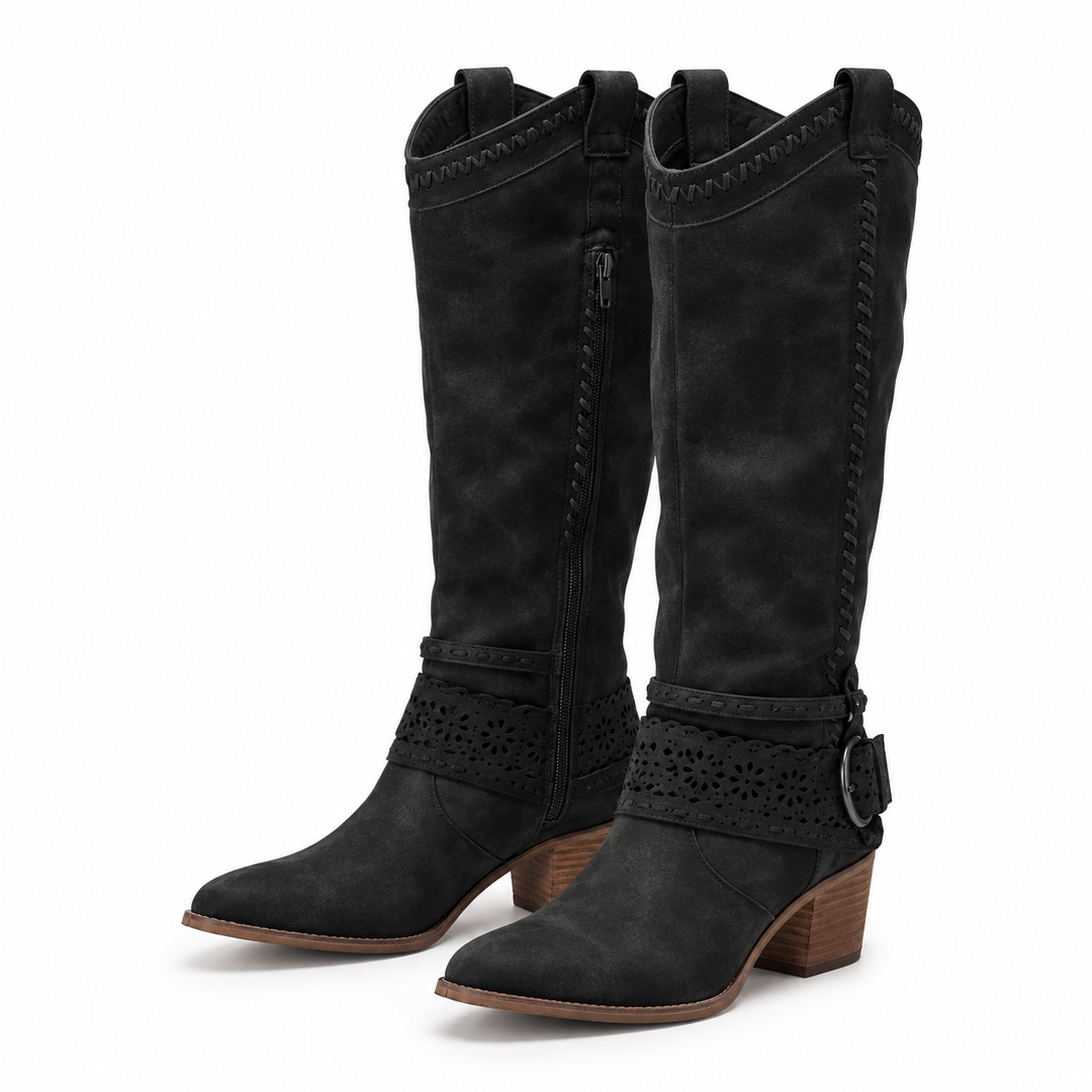 Barbara | Slouched Western Boots