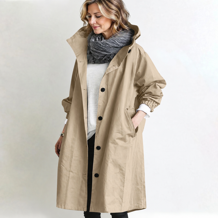 Margaret | Hooded Longline Coat