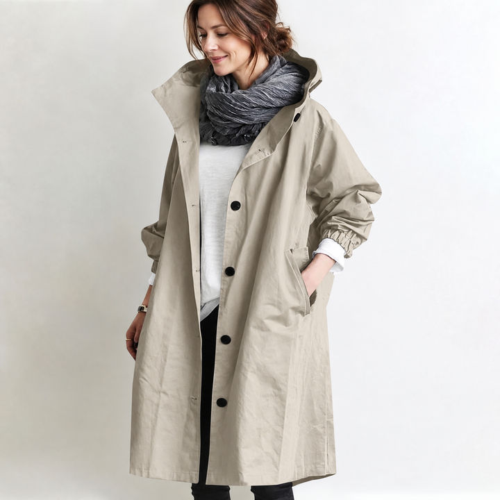 Margaret | Hooded Longline Coat
