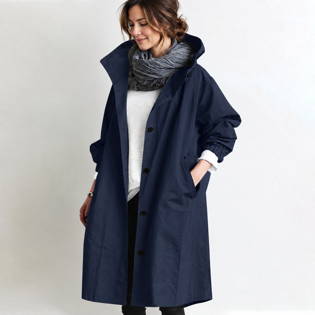 Margaret | Hooded Longline Coat