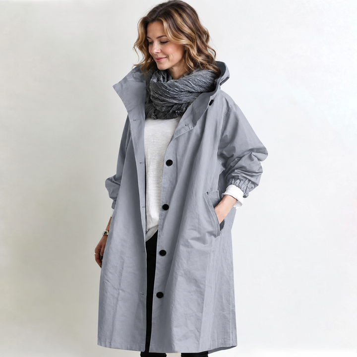 Margaret | Hooded Longline Coat