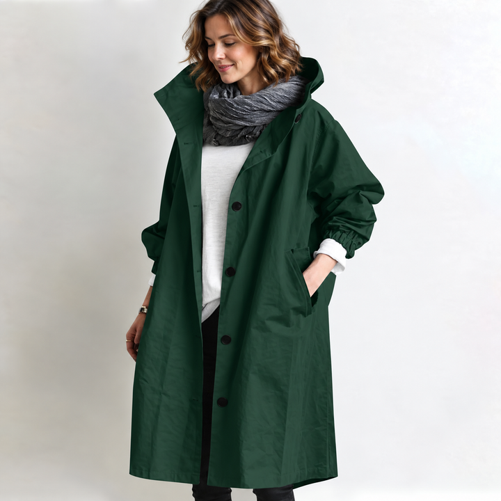 Margaret | Hooded Longline Coat