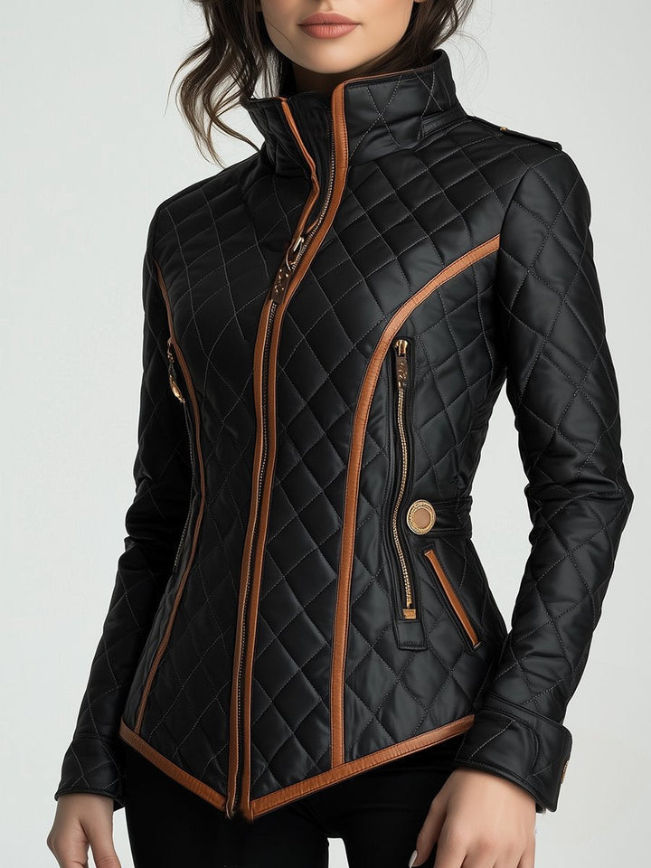Diane | Women's Diamond Quilted Winter Jacket