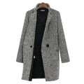 Women’s Elegant Longline Tailored Coat