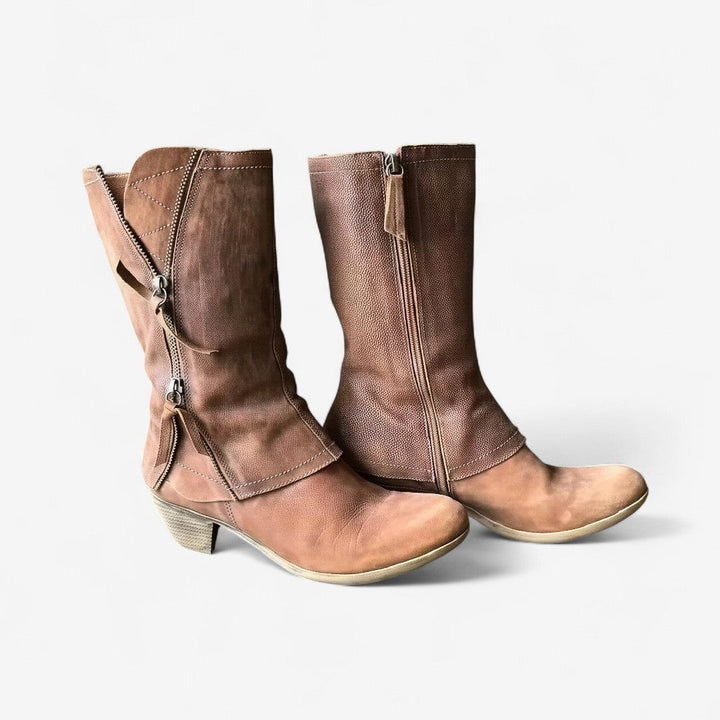 Susan | Leather Fall Boots