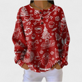 Women’s Christmas Graphic Pullover Sweater