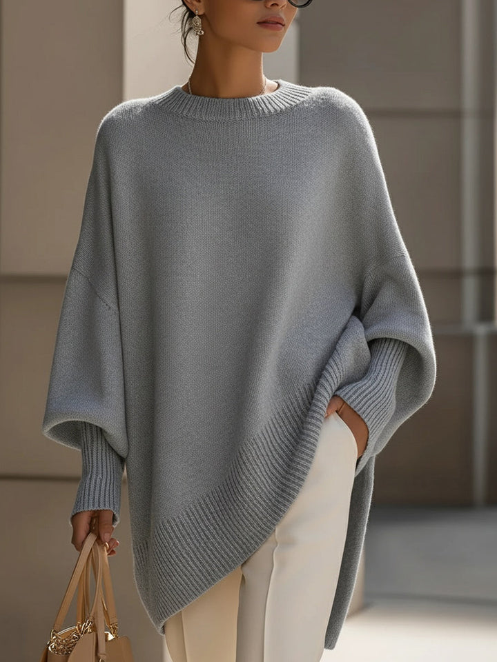 Isabella | Oversized Drape Knit Sweater