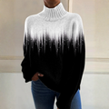 Women’s Ribbed Long Sleeve Turtleneck Top