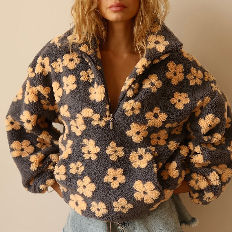 Gail | Bloom Fleece Pullover