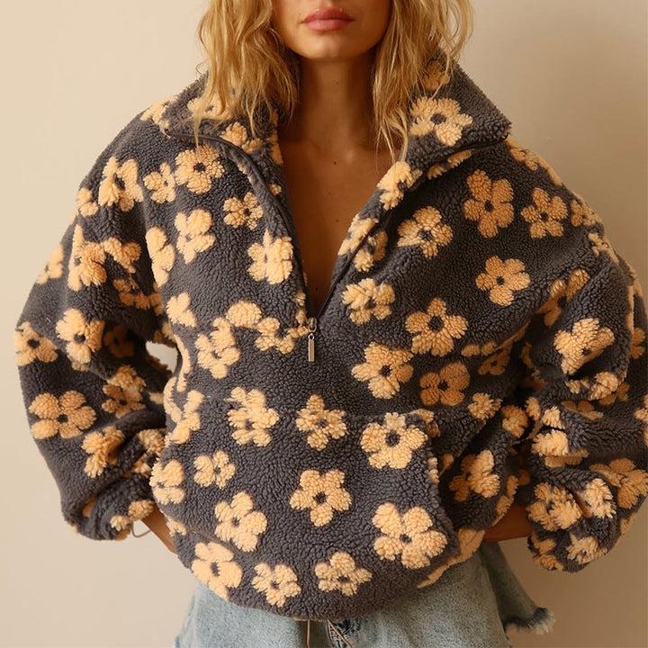 Gail | Bloom Fleece Pullover