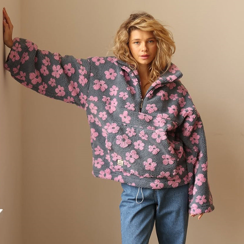 Gail | Bloom Fleece Pullover