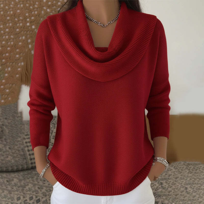 Ann | Cowl Neck Sweater