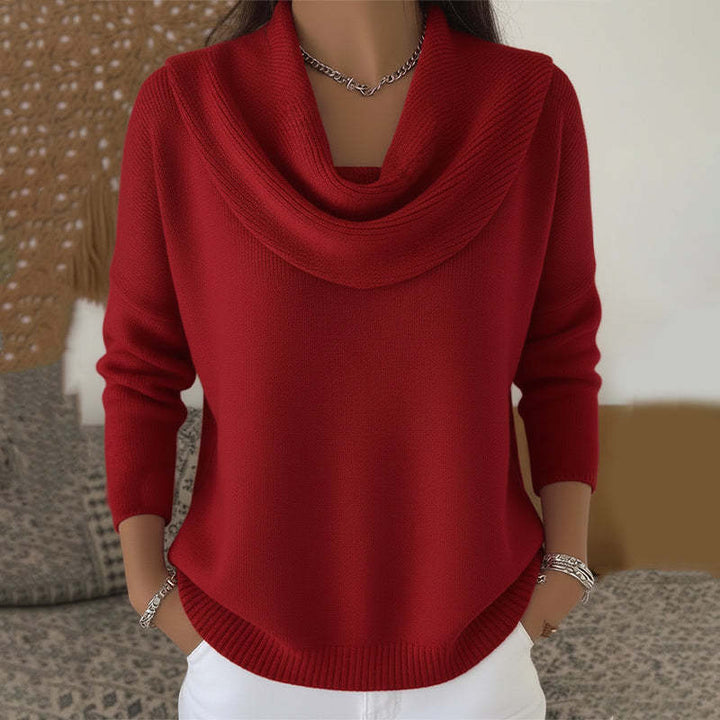 Ann | Cowl Neck Sweater
