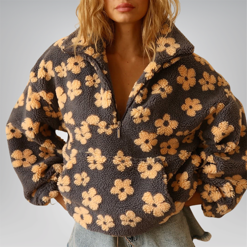 Gail | Bloom Fleece Pullover