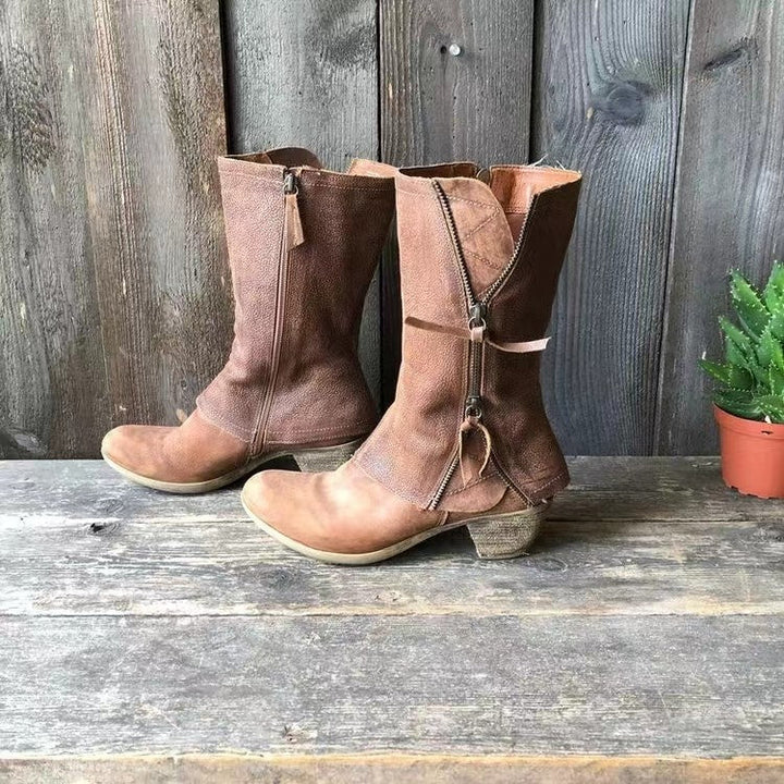 Susan | Leather Fall Boots