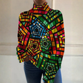 Women’s Oversized Ribbed Turtleneck Sweater