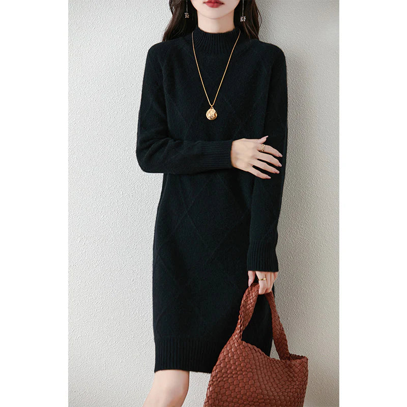 Briavane | Women's Knit Sweater Midi Dress