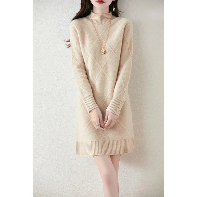 Briavane | Women's Knit Sweater Midi Dress