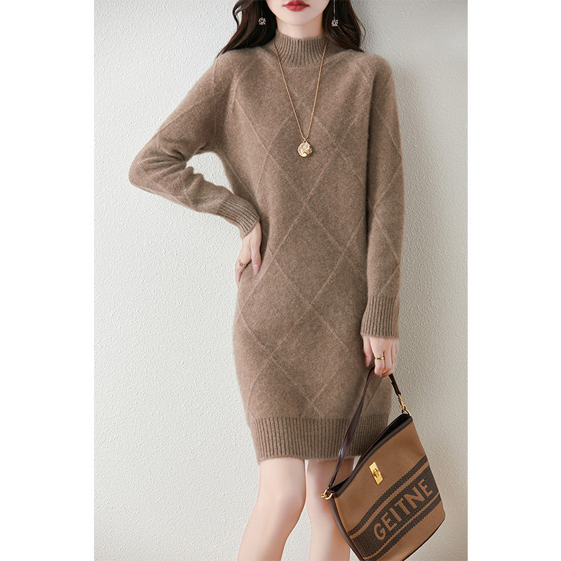 Briavane | Women's Knit Sweater Midi Dress