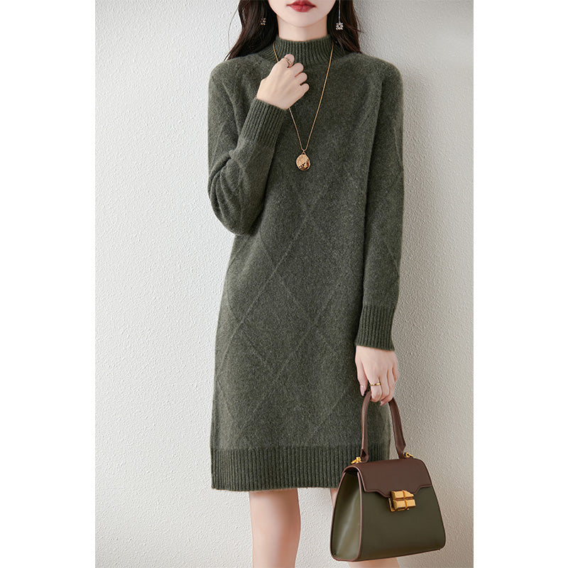 Briavane | Women's Knit Sweater Midi Dress