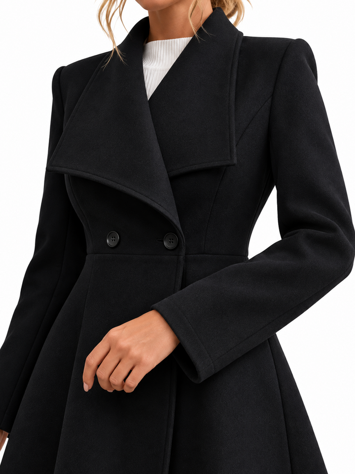 Lynn | Women's Elegant Slim Fit Lapel Coat
