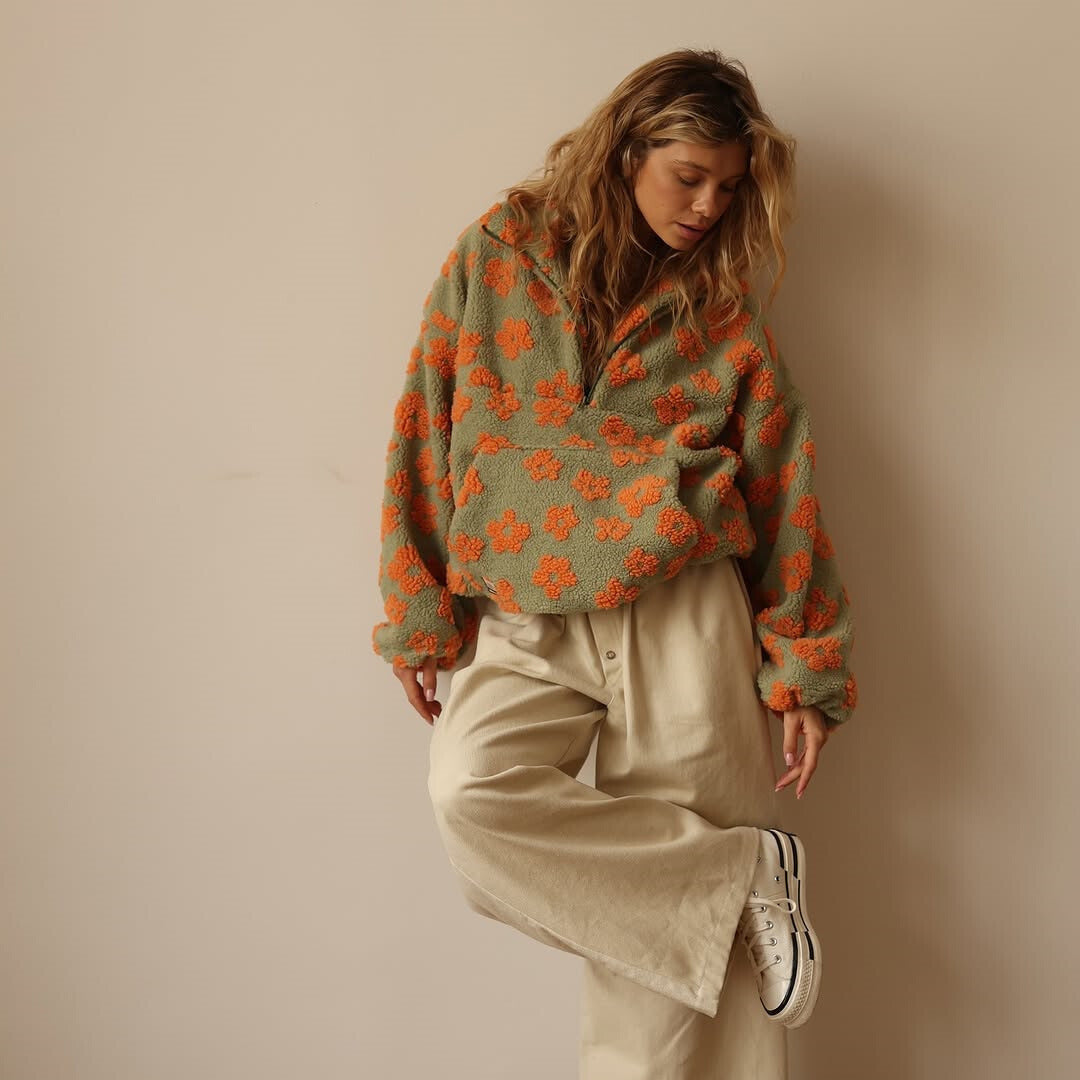 Gail | Bloom Fleece Pullover
