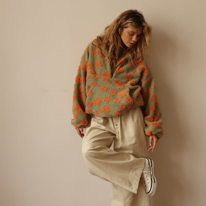 Gail | Bloom Fleece Pullover