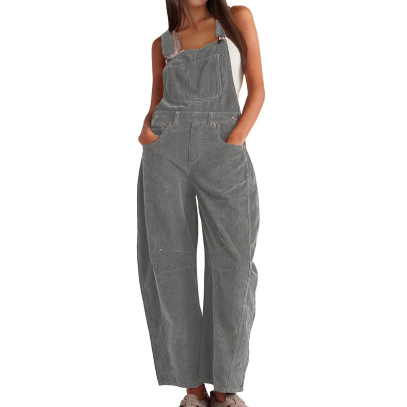 Faye | Women's Wide Leg Bib Overalls