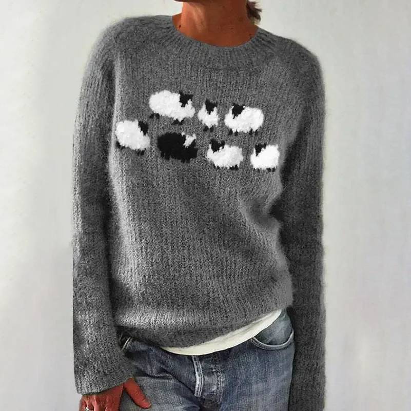 Sandra | Comfortable Cute Sheep Sweater