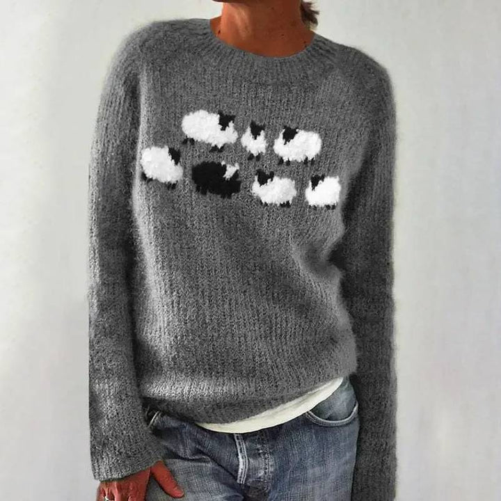Sandra | Comfortable Cute Sheep Sweater